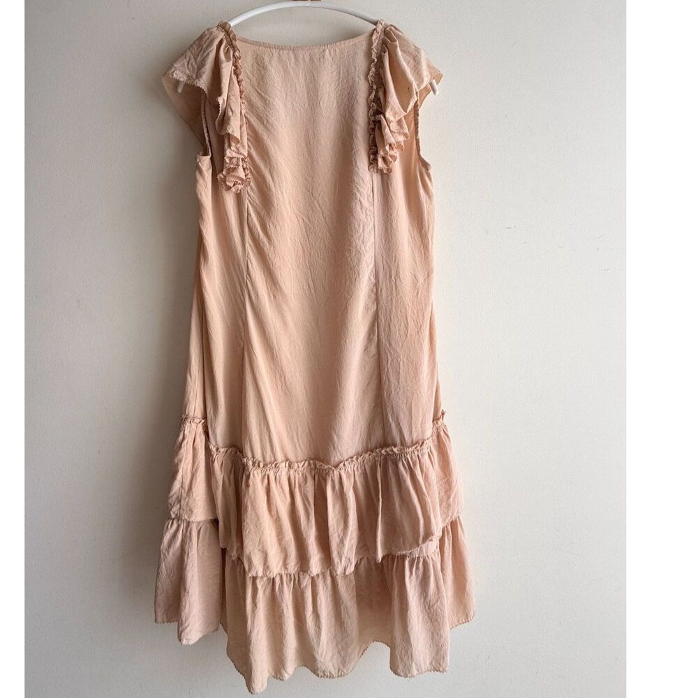 Ethereal Silk & lace embellished mini dress - S - Picture 2 of 6